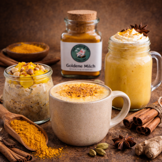 Goldene Milch - wärmend, würzig, wohltuend
