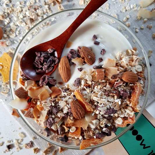 The Tropical MOOO - veganes Müsli, tropisch, fruchtig aus Handarbeit