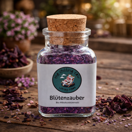 Blütenzauber - Hibiskusblütensalz