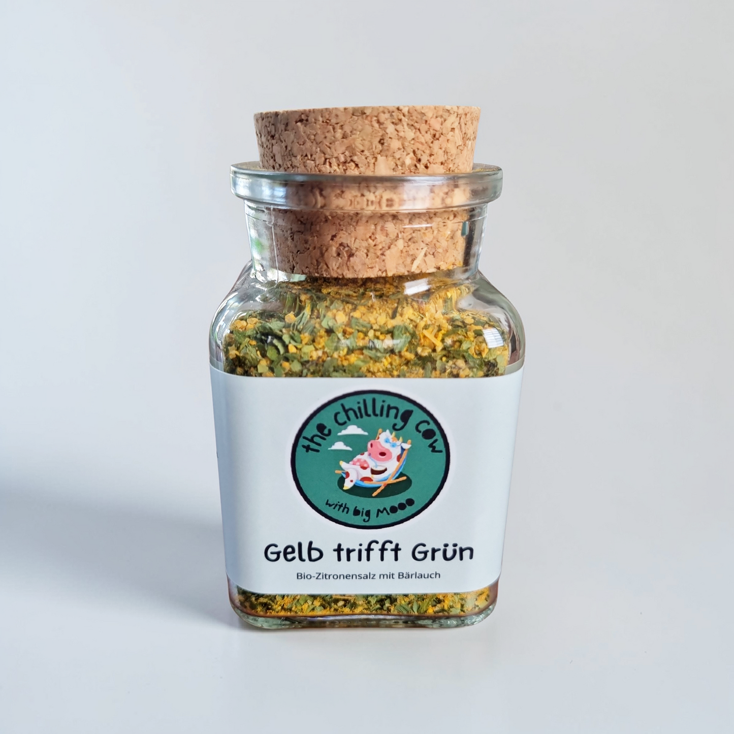Gelb trifft Grün - Zitronensalz mit Bärlauch