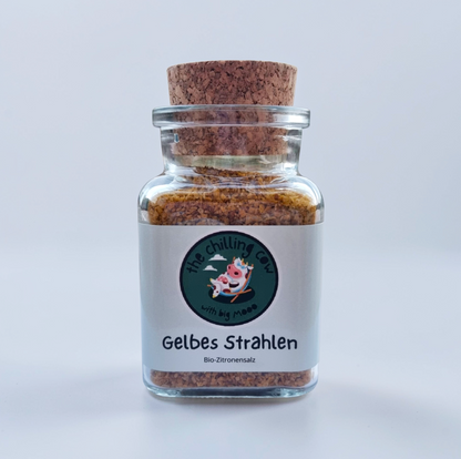 Gelbes Strahlen - Zitronensalz