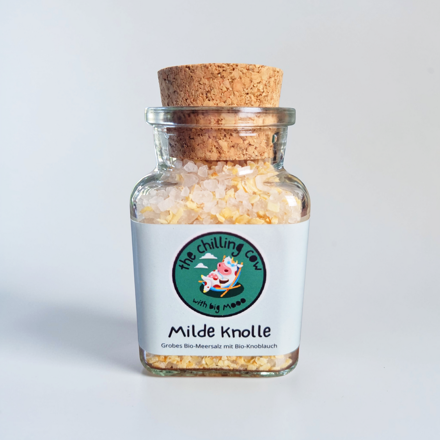 Milde Knolle - Grobes Meersalz mit Knoblauch