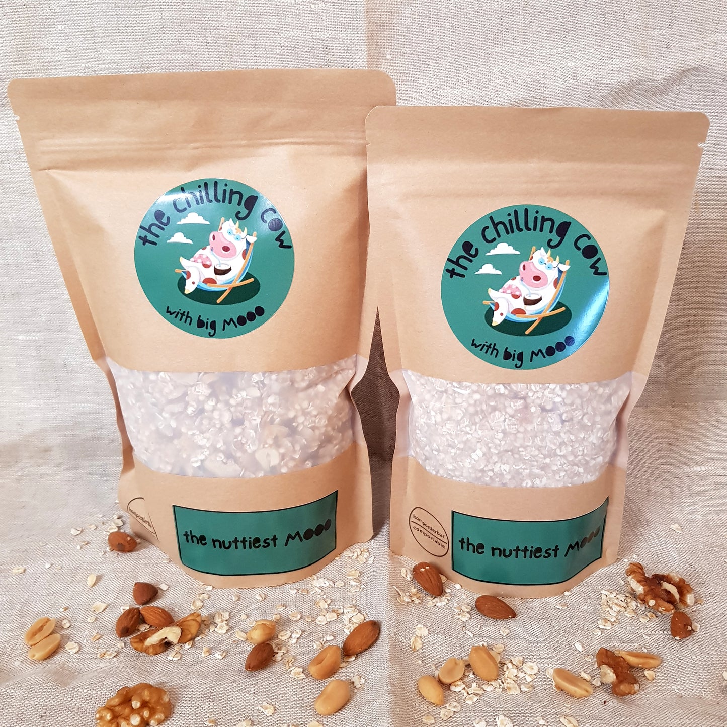 The Nuttiest MOOO - veganes Müsli, nussig und knackig aus Handarbeit