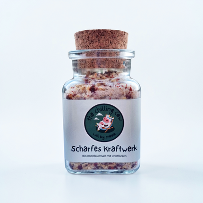 Scharfes Kraftwerk - Knoblauchsalz mit Chili