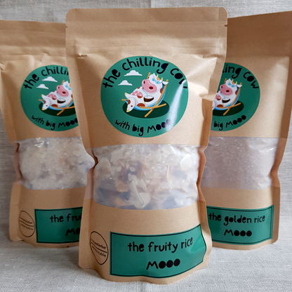 The Fruity Rice MOOO - vegane fruchtige Reismischung aus Handarbeit