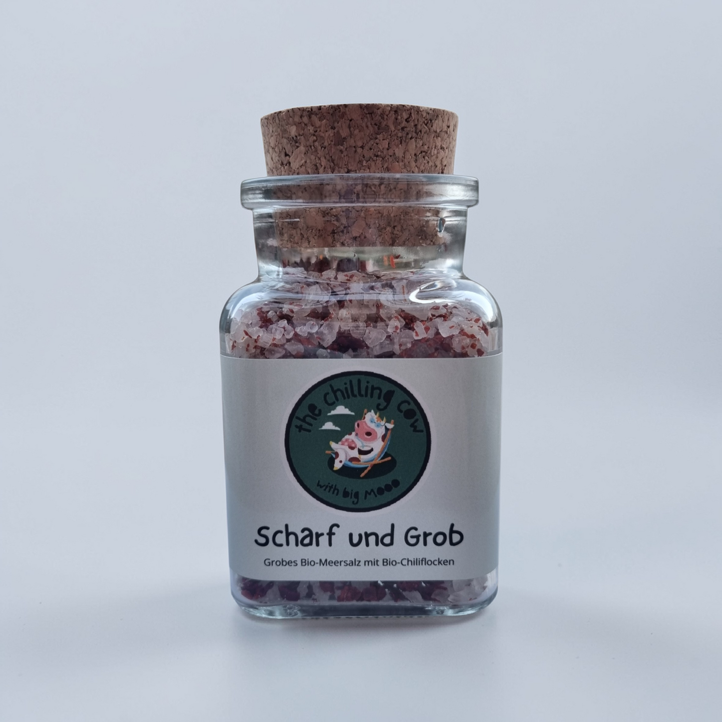 Scharf und Grob - Grobes Meersalz mit Chili