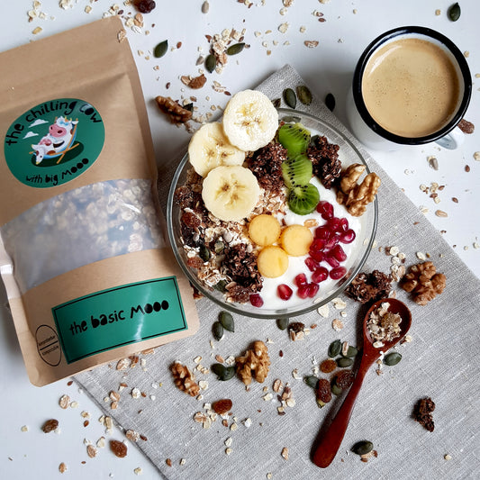The Basic MOOO - veganes, klassisches Müsli aus Handarbeit