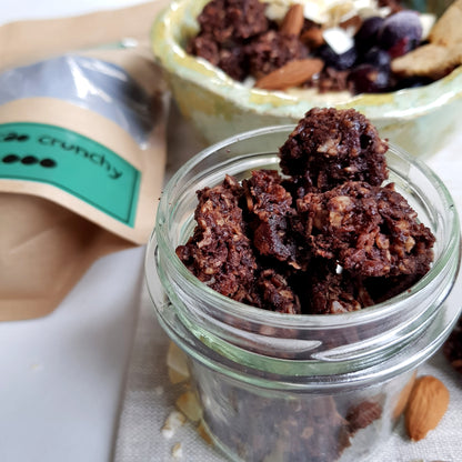 The Cacao Crunchy MOOO - veganes Knuspermüsli aus Handarbeit