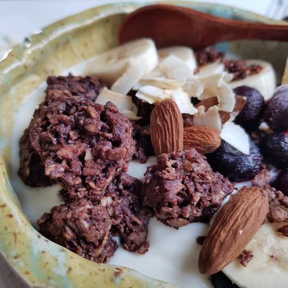 The Cacao Crunchy MOOO - veganes Knuspermüsli aus Handarbeit