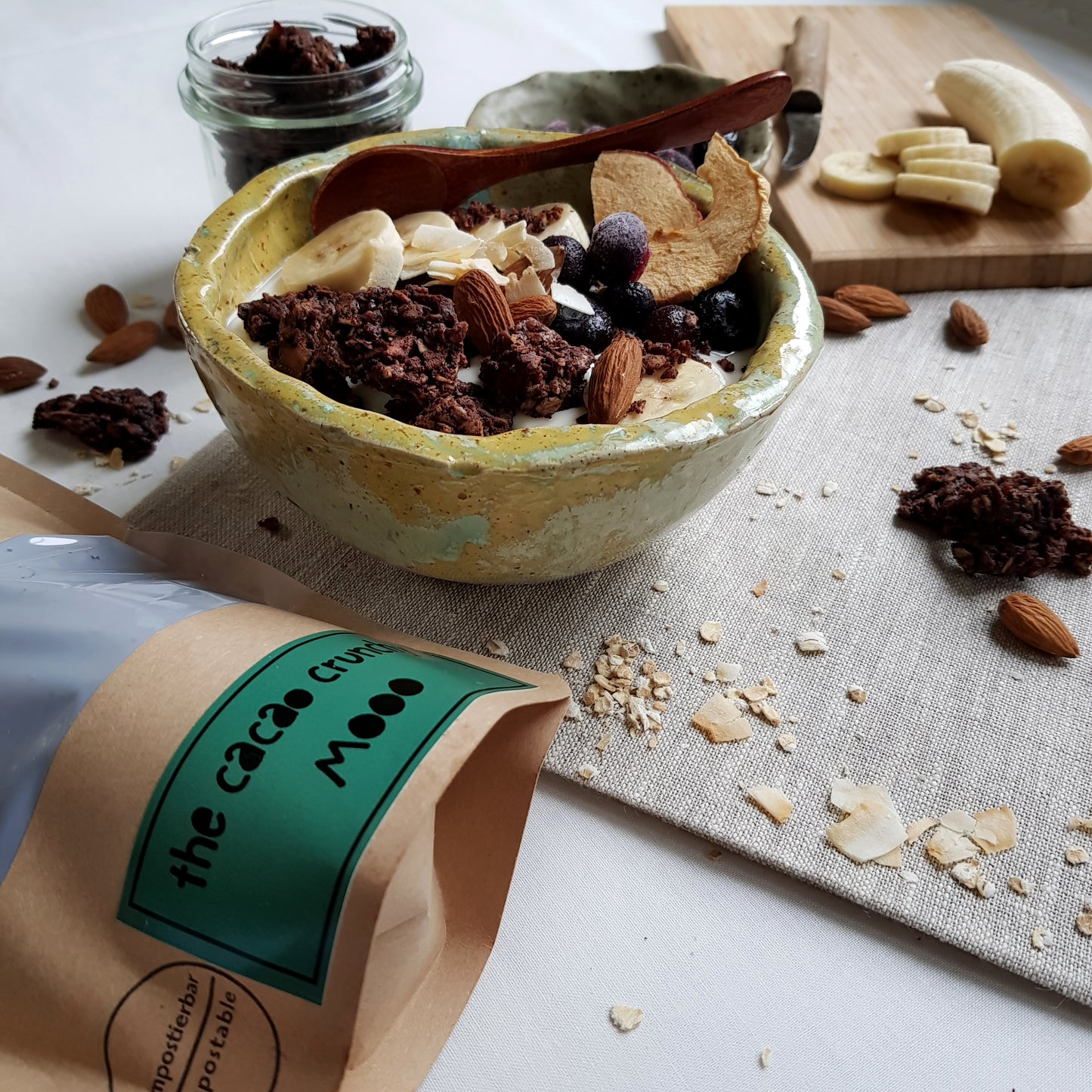 The Cacao Crunchy MOOO - veganes Knuspermüsli aus Handarbeit