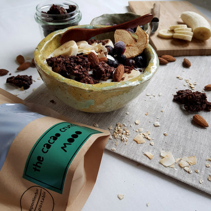 The Cacao Crunchy MOOO - veganes Knuspermüsli aus Handarbeit