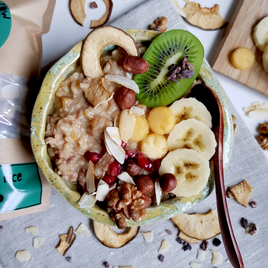 The Fruity Rice MOOO - vegane fruchtige Reismischung aus Handarbeit