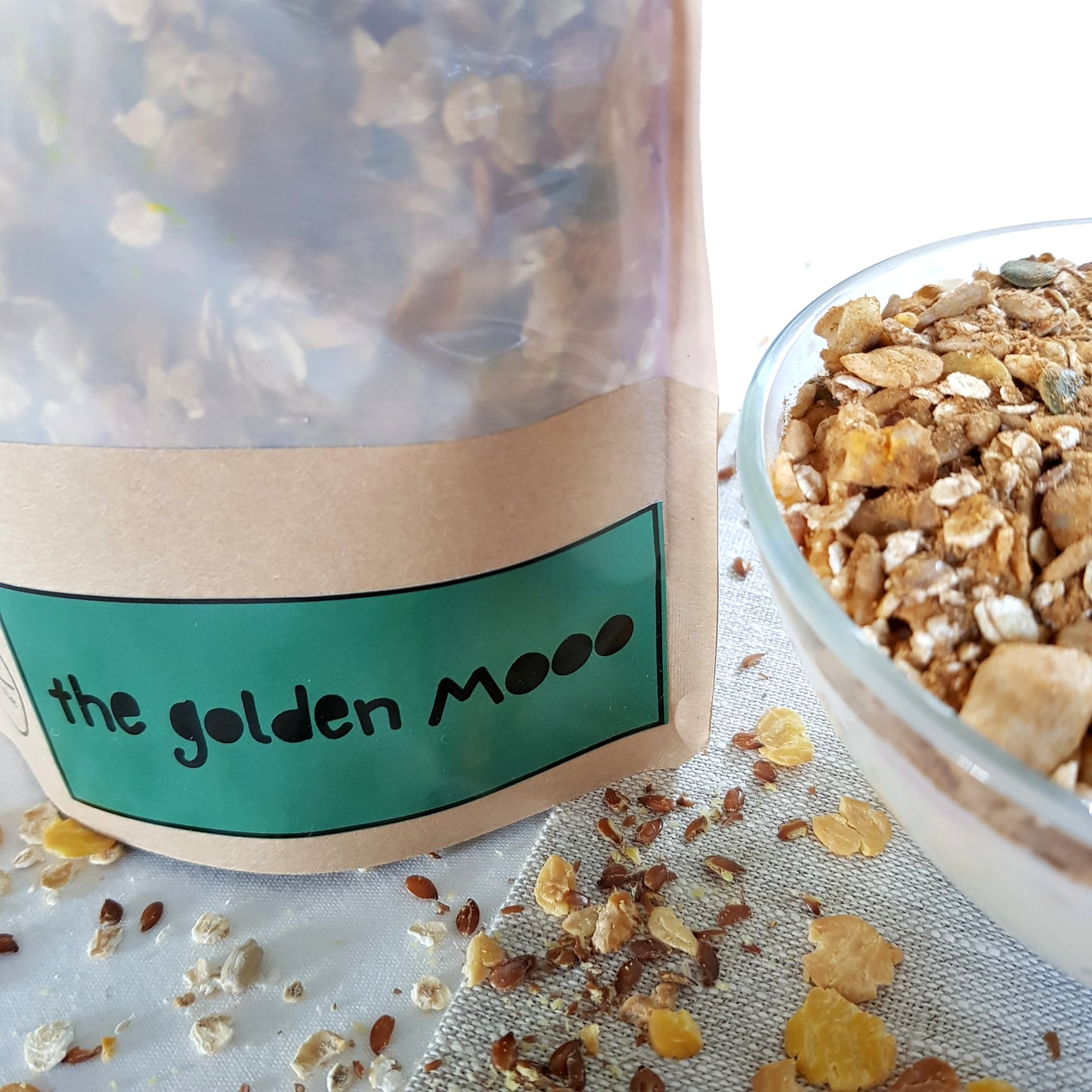 The Golden MOOO - veganes exotisches Müsli aus Handarbeit