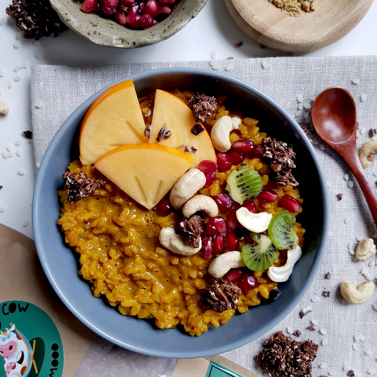The Golden Rice MOOO - vegane würzige Reismischung aus Handarbeit