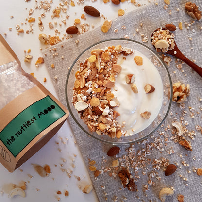 The Nuttiest MOOO - veganes Müsli, nussig und knackig aus Handarbeit