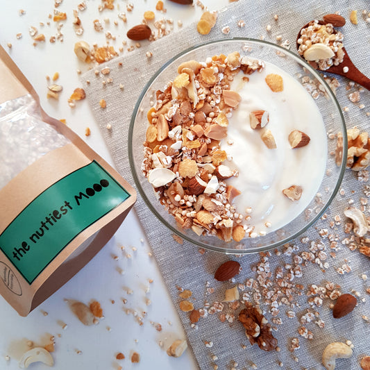 The Nuttiest MOOO - veganes Müsli, nussig und knackig aus Handarbeit