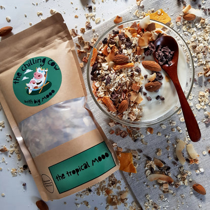 The Tropical MOOO - veganes Müsli, tropisch, fruchtig aus Handarbeit