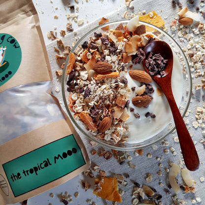 The Tropical MOOO - veganes Müsli, tropisch, fruchtig aus Handarbeit