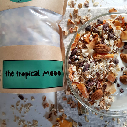 The Tropical MOOO - veganes Müsli, tropisch, fruchtig aus Handarbeit