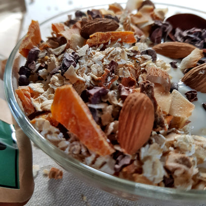The Tropical MOOO - veganes Müsli, tropisch, fruchtig aus Handarbeit