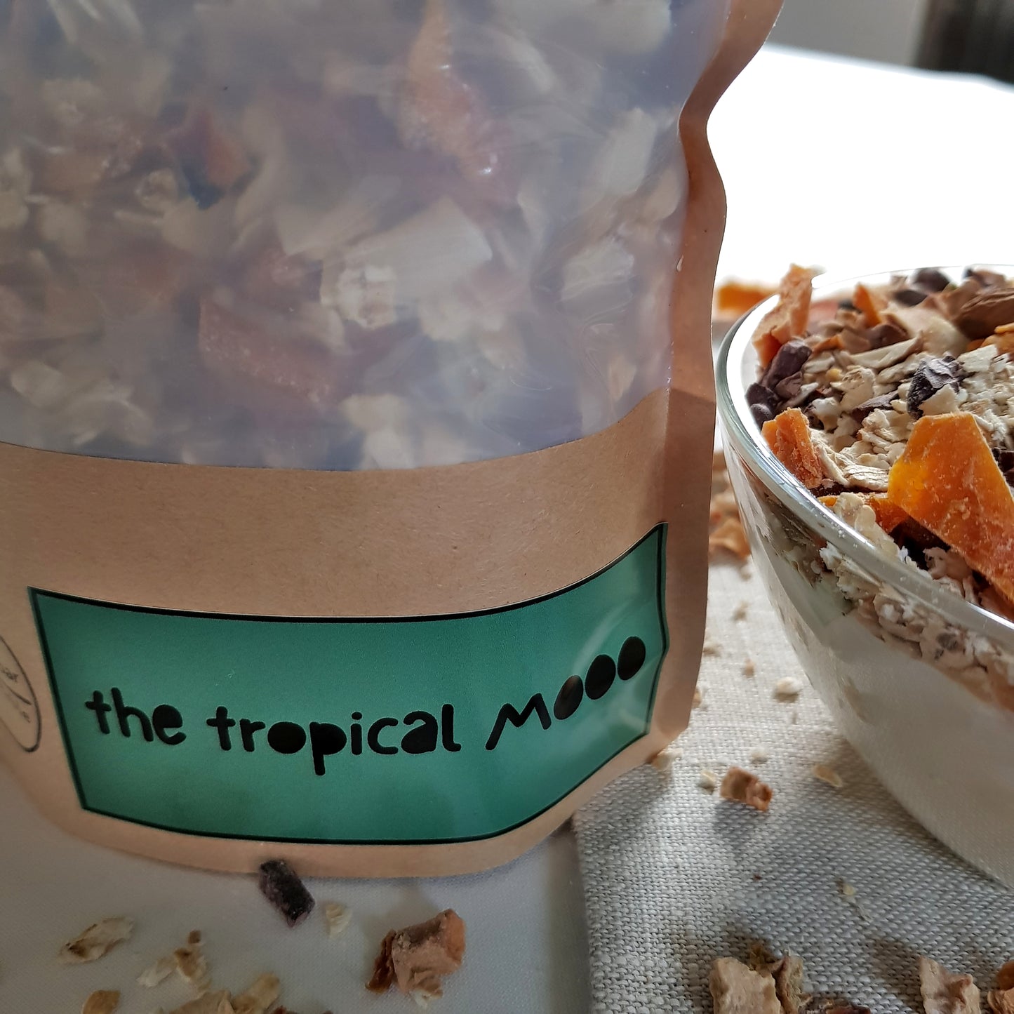 The Tropical MOOO - veganes Müsli, tropisch, fruchtig aus Handarbeit